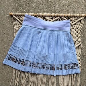 Ivivva Periwinkle Pleated Athletic Skirt Skort Girls Size 10